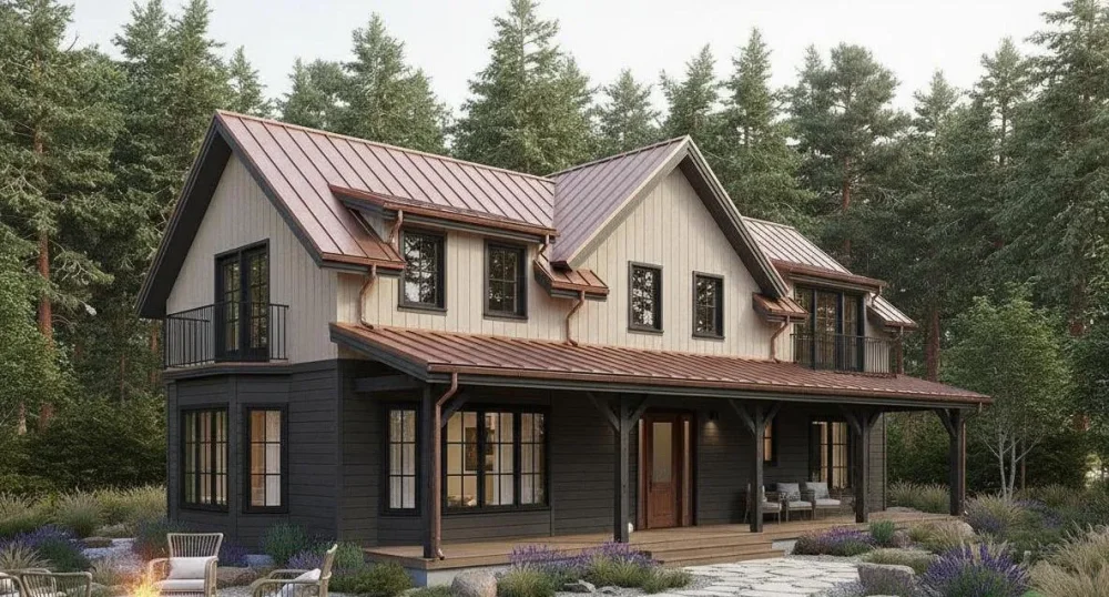 Проект Двухэтажный дом 20 на 13, 190 м2