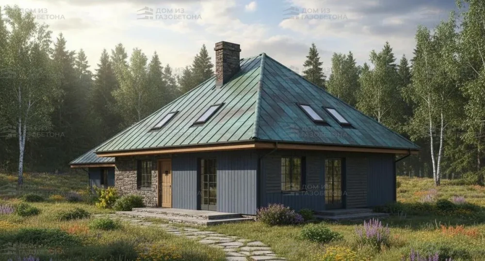 Проект Двухэтажный дом 17 на 10, 181 м2